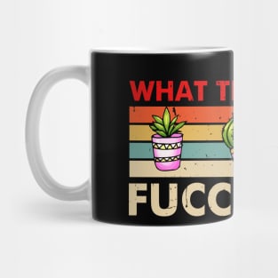 Fucculent great gift for gardening and plants Lovers Cactus Succulents Mug